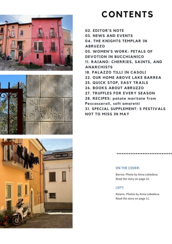 MAY 2025 ISSUE – ABRUZZISSIMO MAGAZINE - Image 2